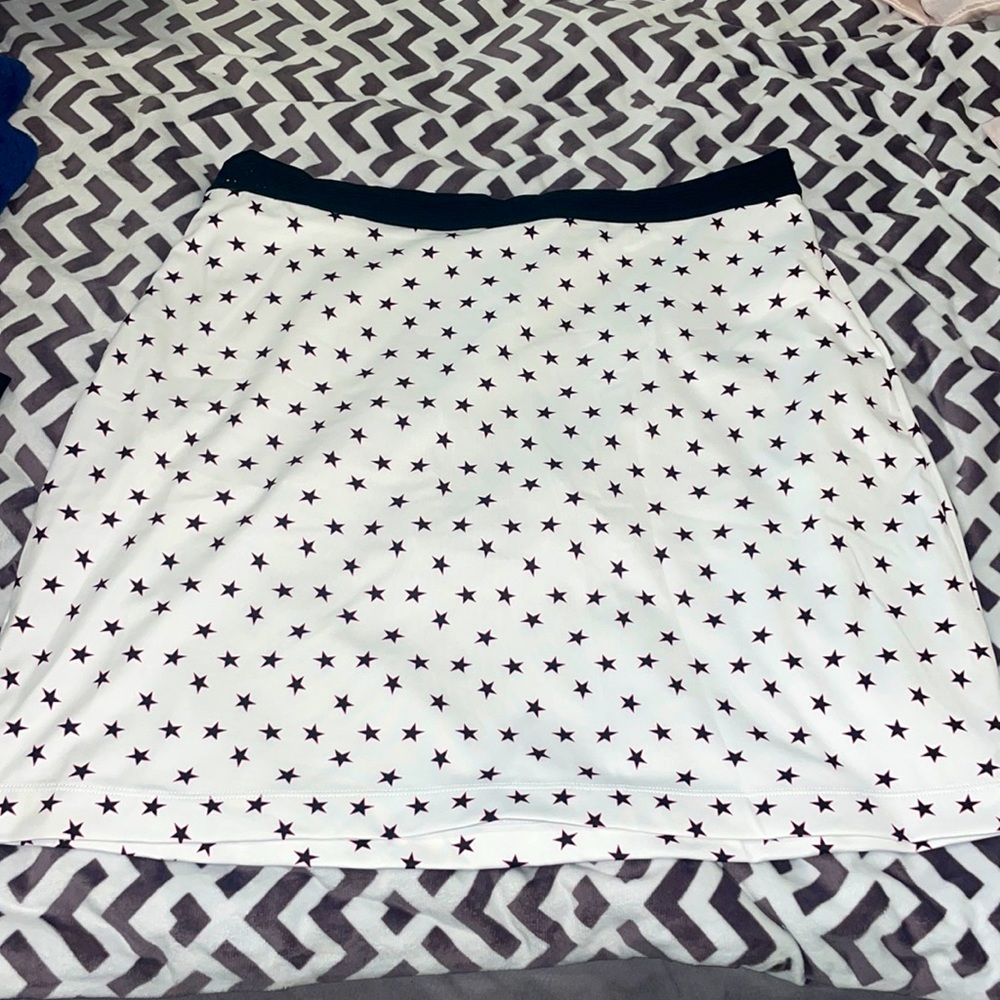 skort, gently used, squat proof